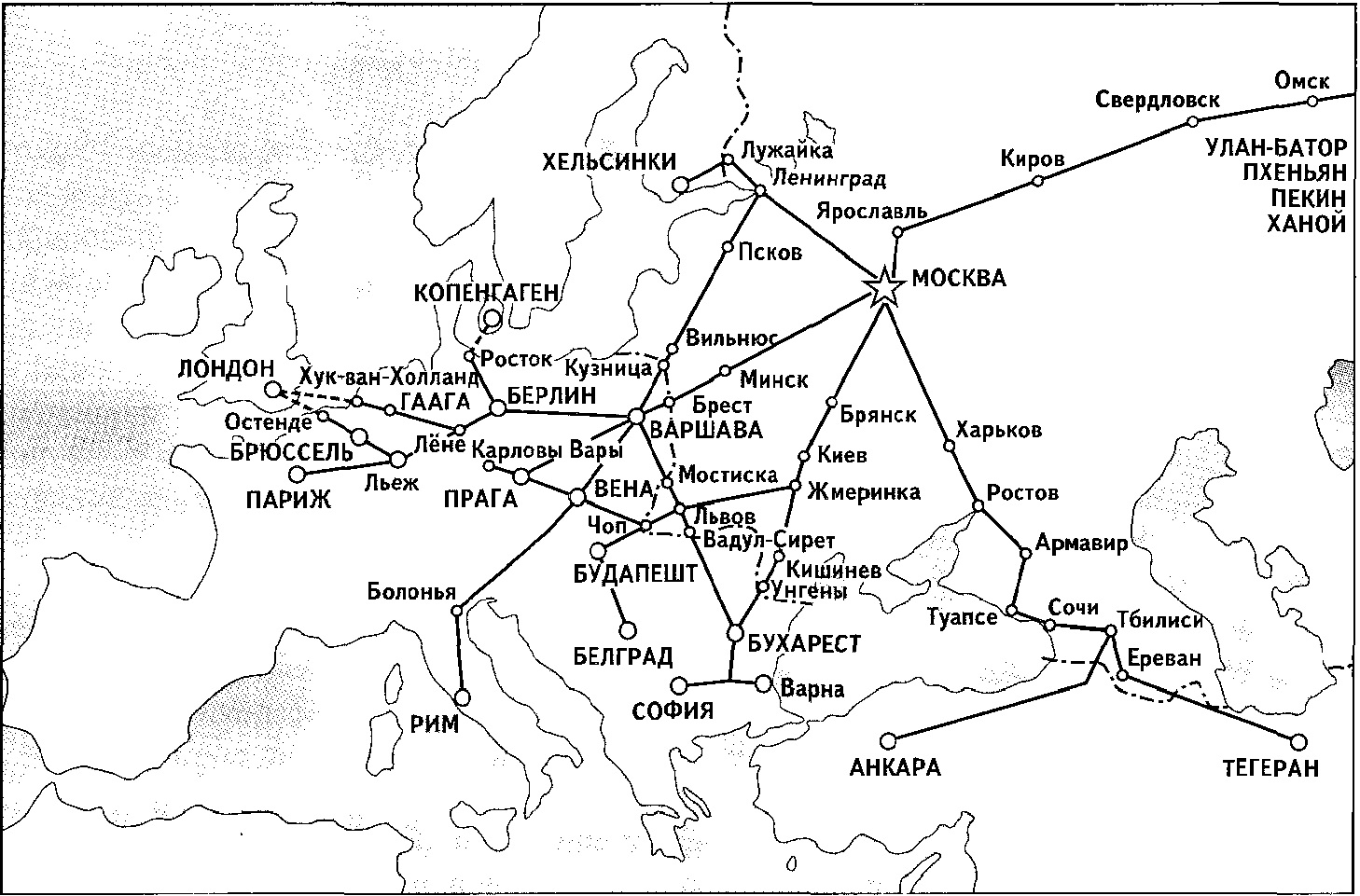 Карта союза отважных