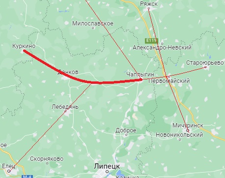 Мичуринск раненбург расписание