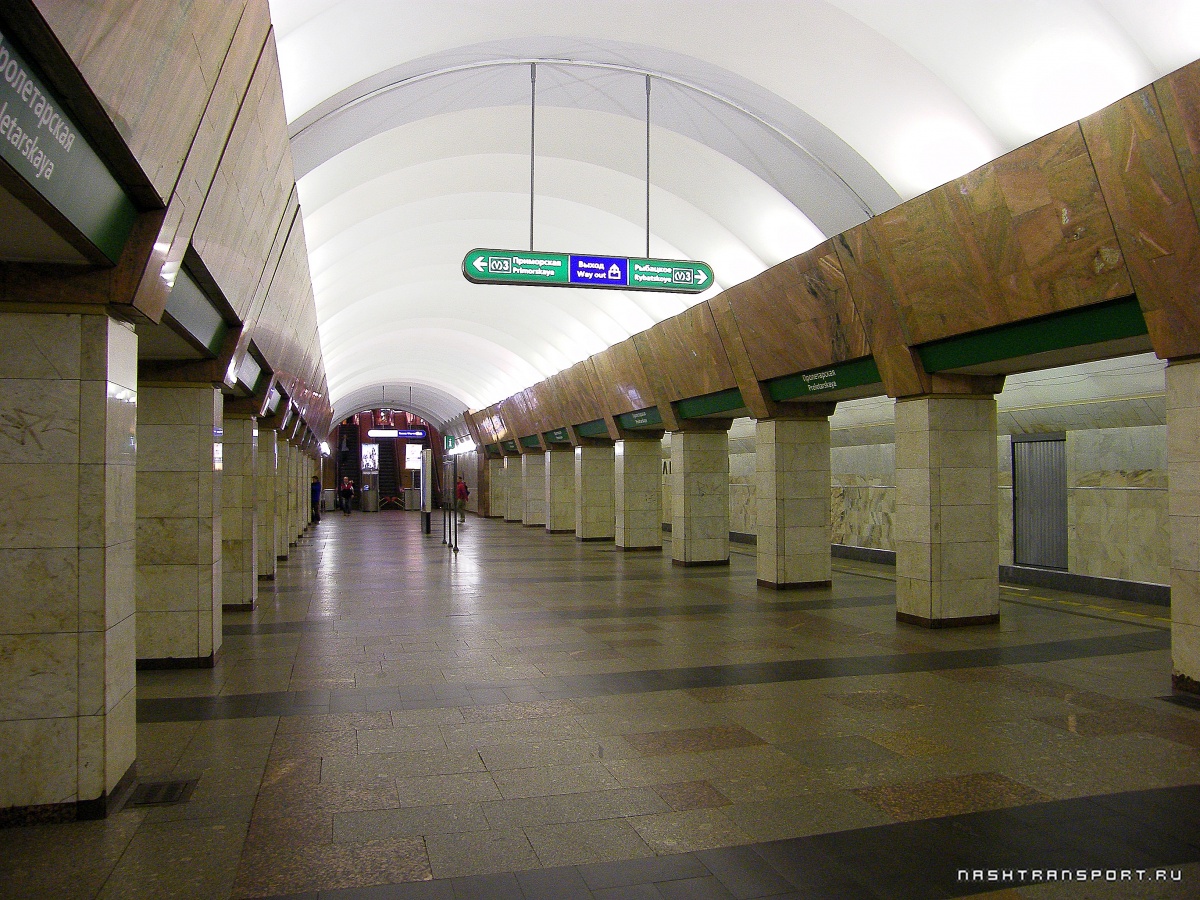 Станция метро пролетарская в спб